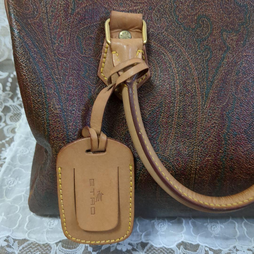 ETRO ペイズリー柄 ボストンバッグ 中型　タグ付※大幅値下げしました※