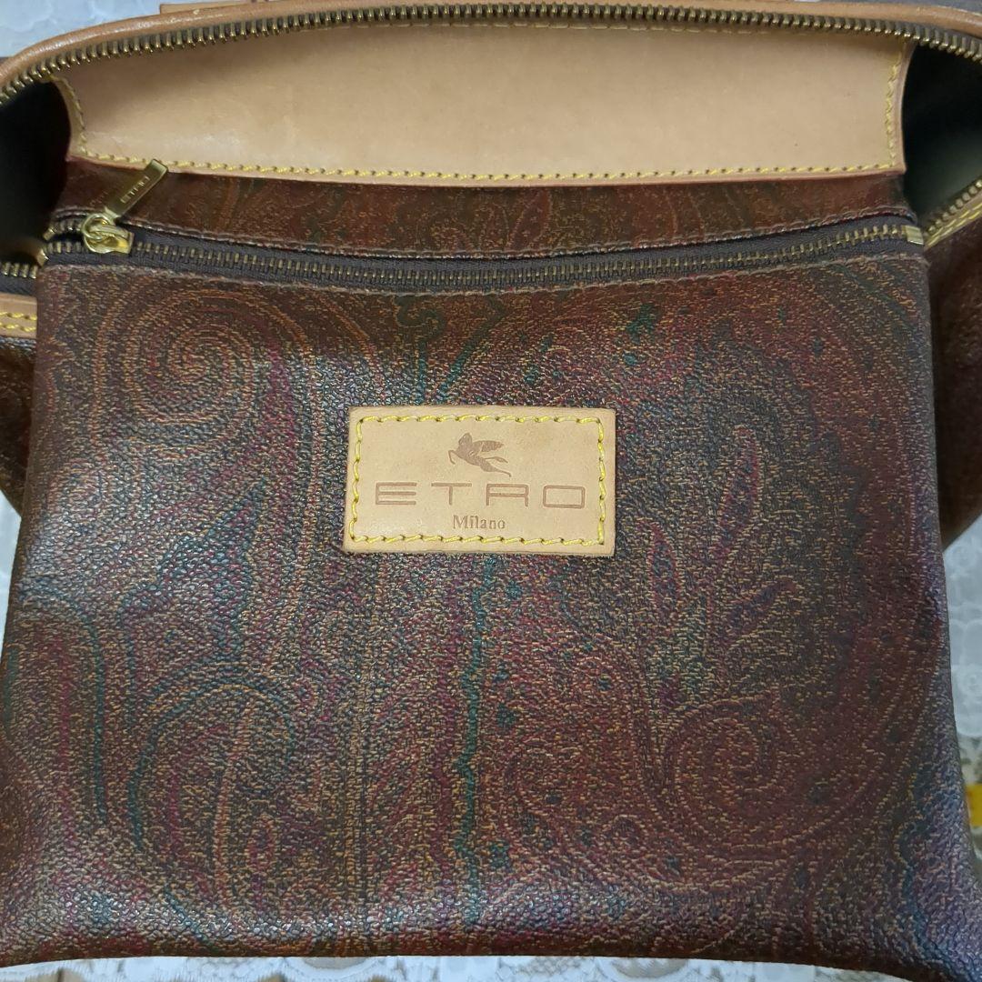 ETRO ペイズリー柄 ボストンバッグ 中型　タグ付※大幅値下げしました※