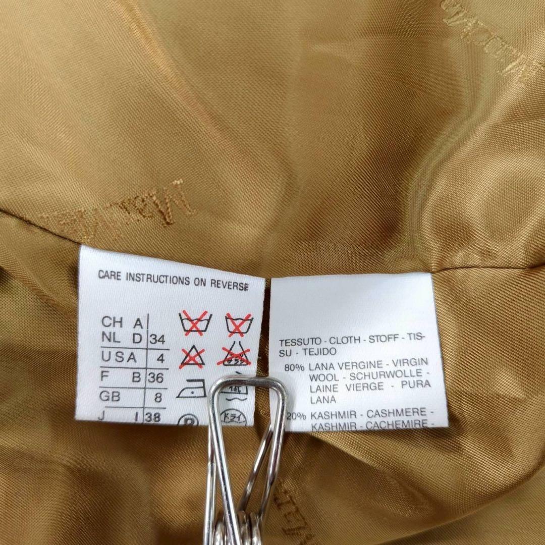 Max Mara マックスマーラ カシミア コート 高級 白タグ キャメル