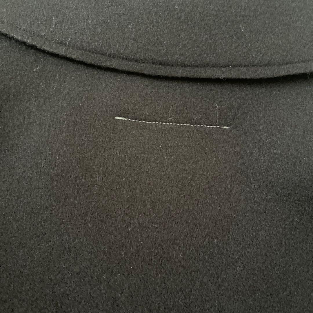 MM6 Maison Margiela ロゴ刺繍ブラック コート　新品未使用