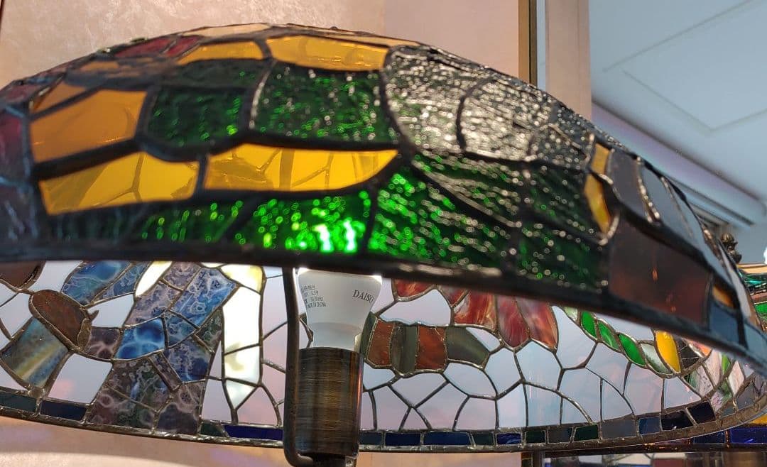 ステンドグラスランプR20-1