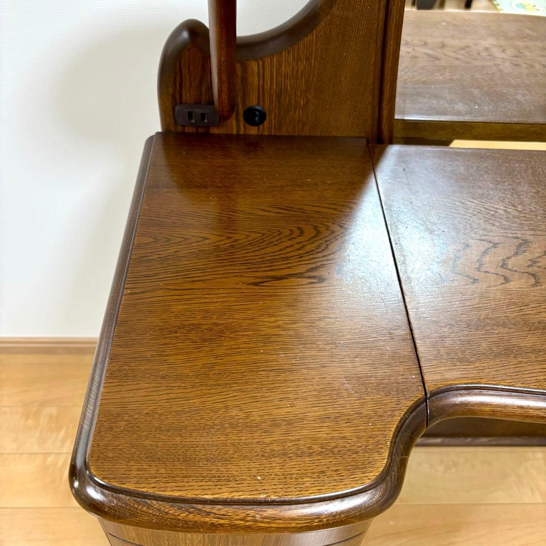 ドレッサー 姿見ドレッサー ヴィンテージドレッサー 木製 レトロ