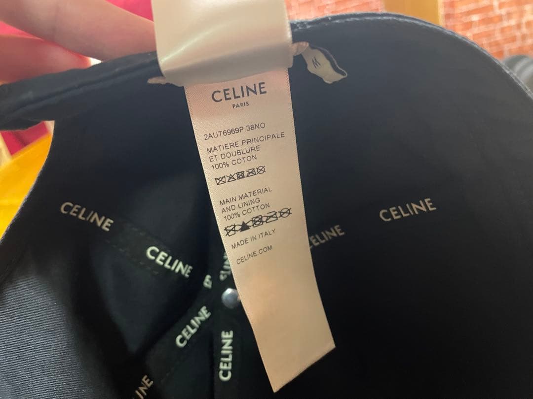 CELINE トリオンフ　ベースボールキャップ　Mサイズ