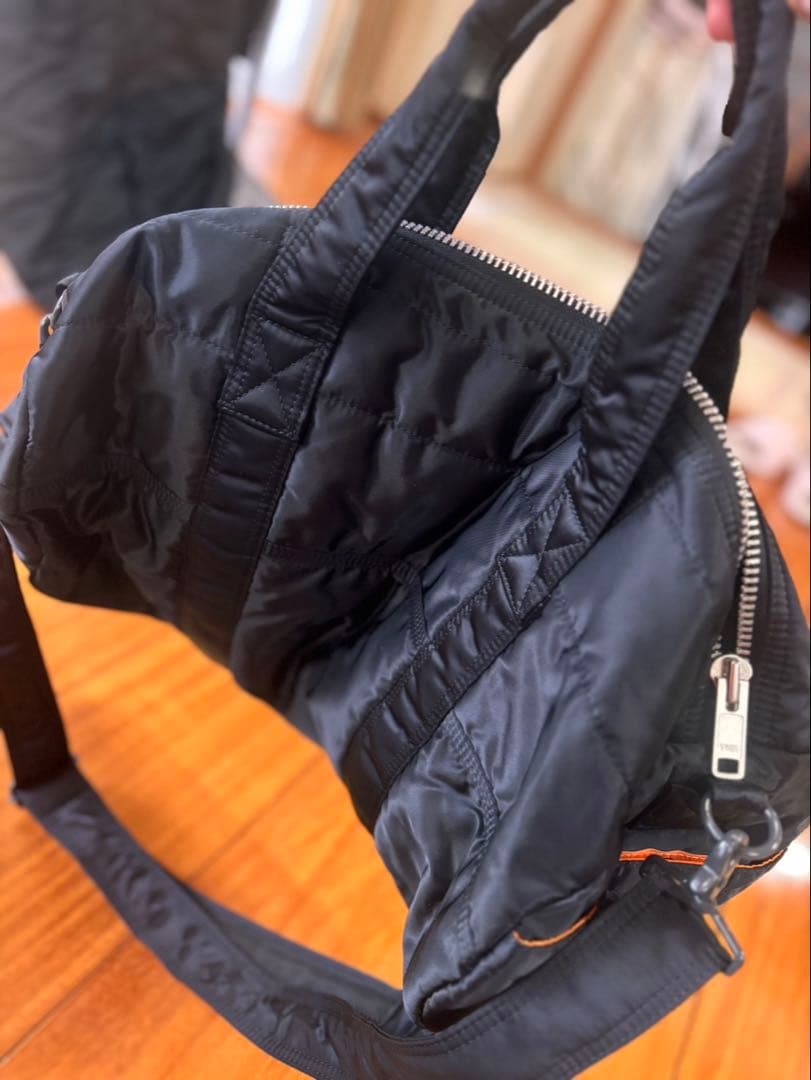 PORTER TANKER ミニボストンバッグ ブラック 吉田カバン