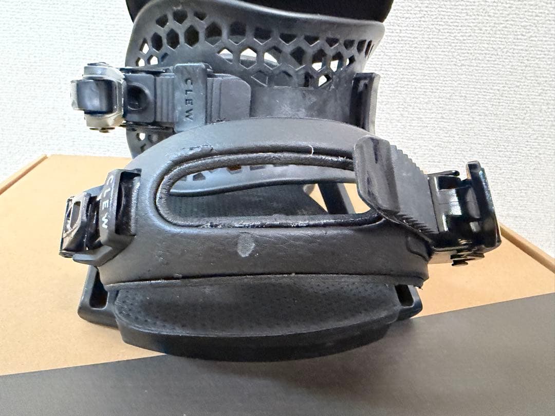 スノーボード ビンディング Clew binding 20 Black - M