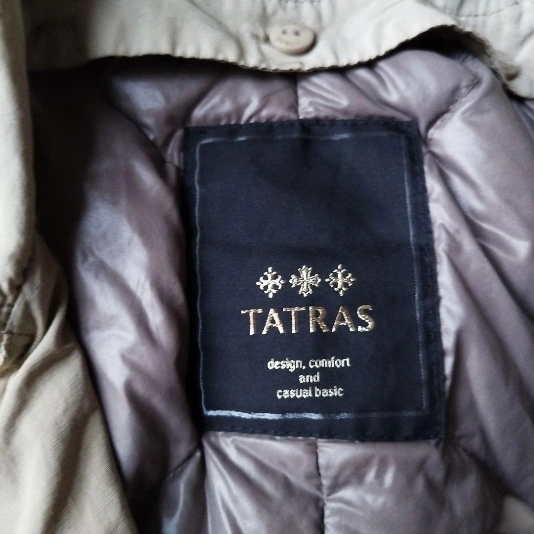 上質✨タトラス 2way トレンチコート ダウンライナー ベージュ 01