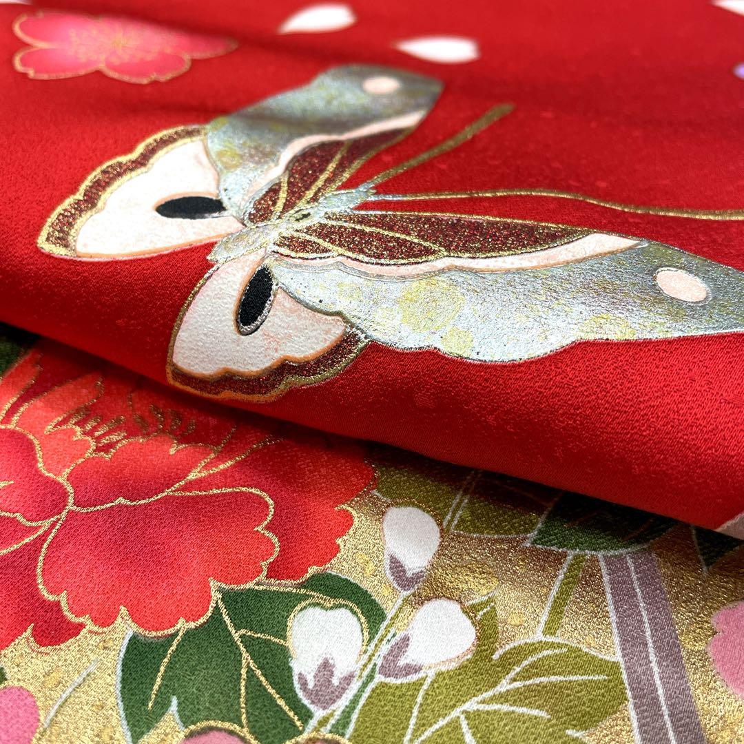 ◎mk-3379　七五三　女の子　着物　3歳　　12-10