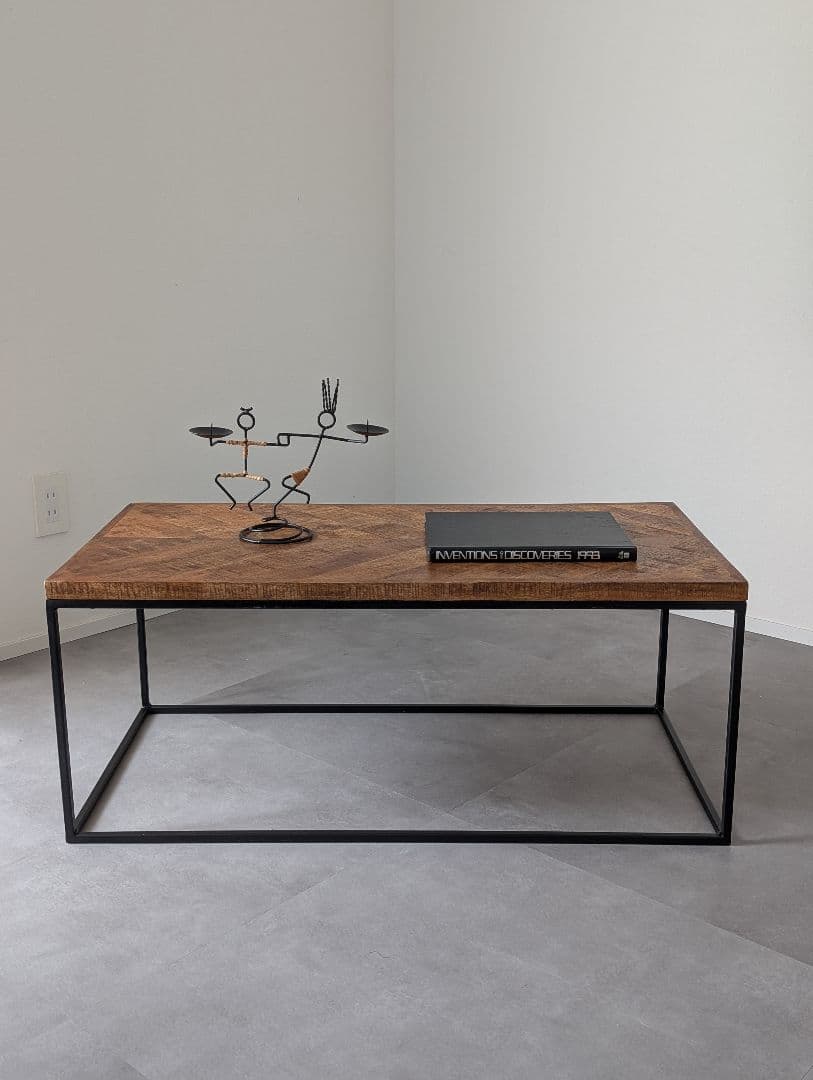 USED/LIFE FURNITURE ヘリンボーンテーブル インダストリアル