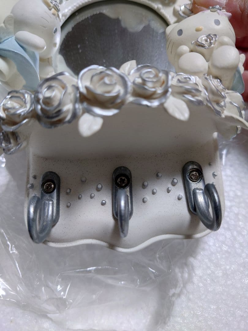 激レア 平成レトロ エンジェルキティー ミラー 壁掛けフック ウォール フック