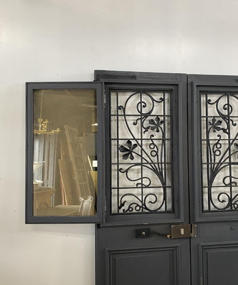 フランス アンティーク Iron Double Door ドア テーブル