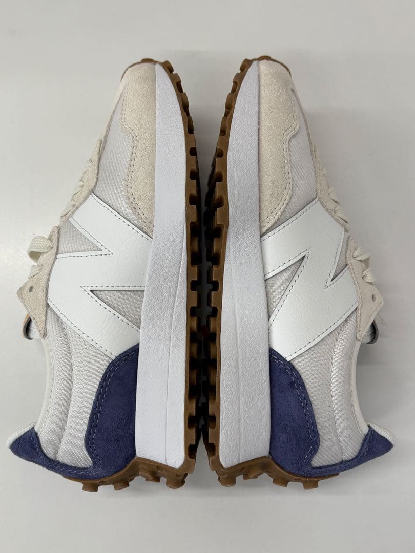 NB ニュースバランス327 ホワイト×ネイビー　23.5㎝