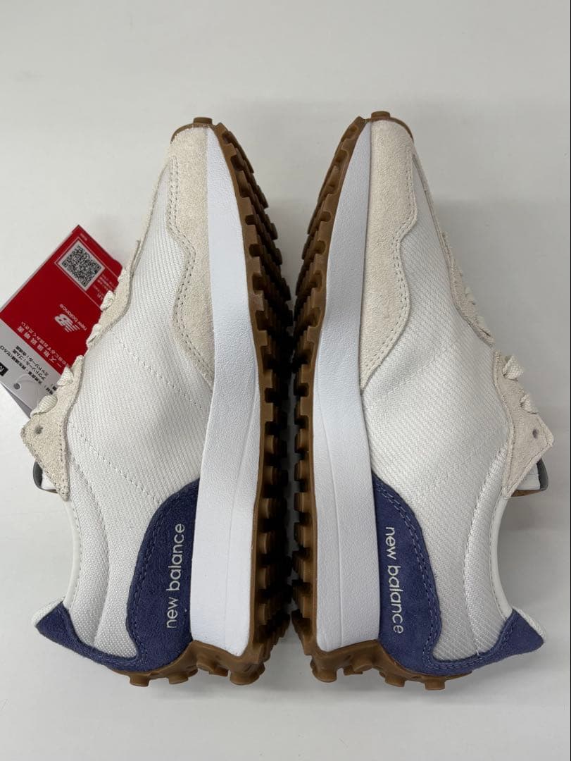 NB ニュースバランス327 ホワイト×ネイビー　23.5㎝