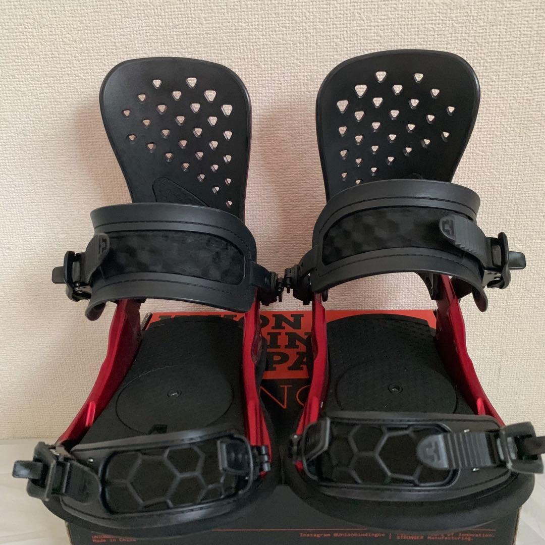 UNION STRATA スノーボードビンディング レッド　2018-2019