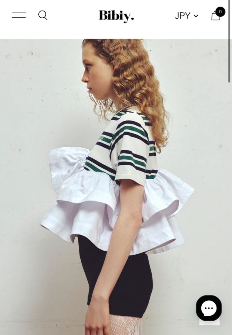 完売BIBIY LOLA PEPURAMU TOP