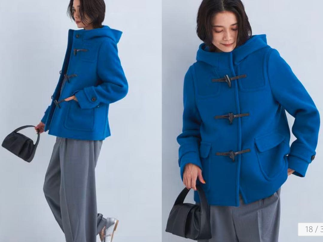 green label relaxing ダッフルコート 新品未開封