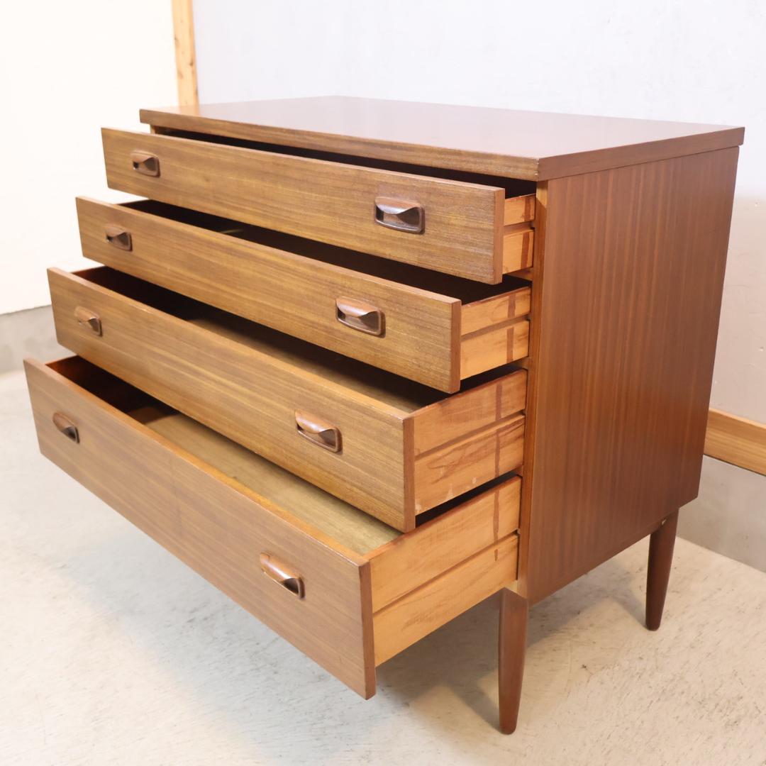 Wrighton furniture 4段チェスト 洋タンス 収納 サイドボード