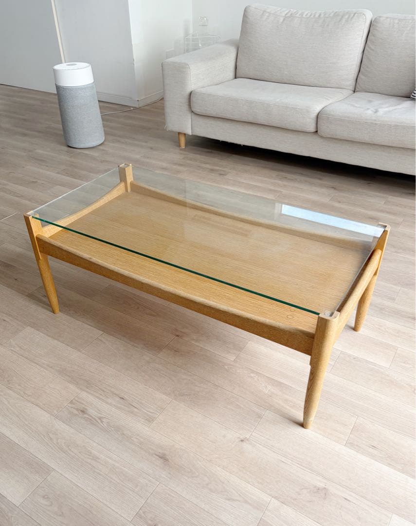 中目黒　HIKE ハイク　Glass sofa table ローテーブル