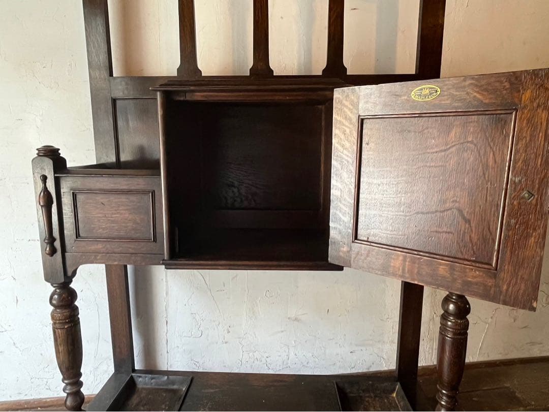 Maple社 イギリスアンティーク ホールスタンド インテリア 店舗ビンテージ