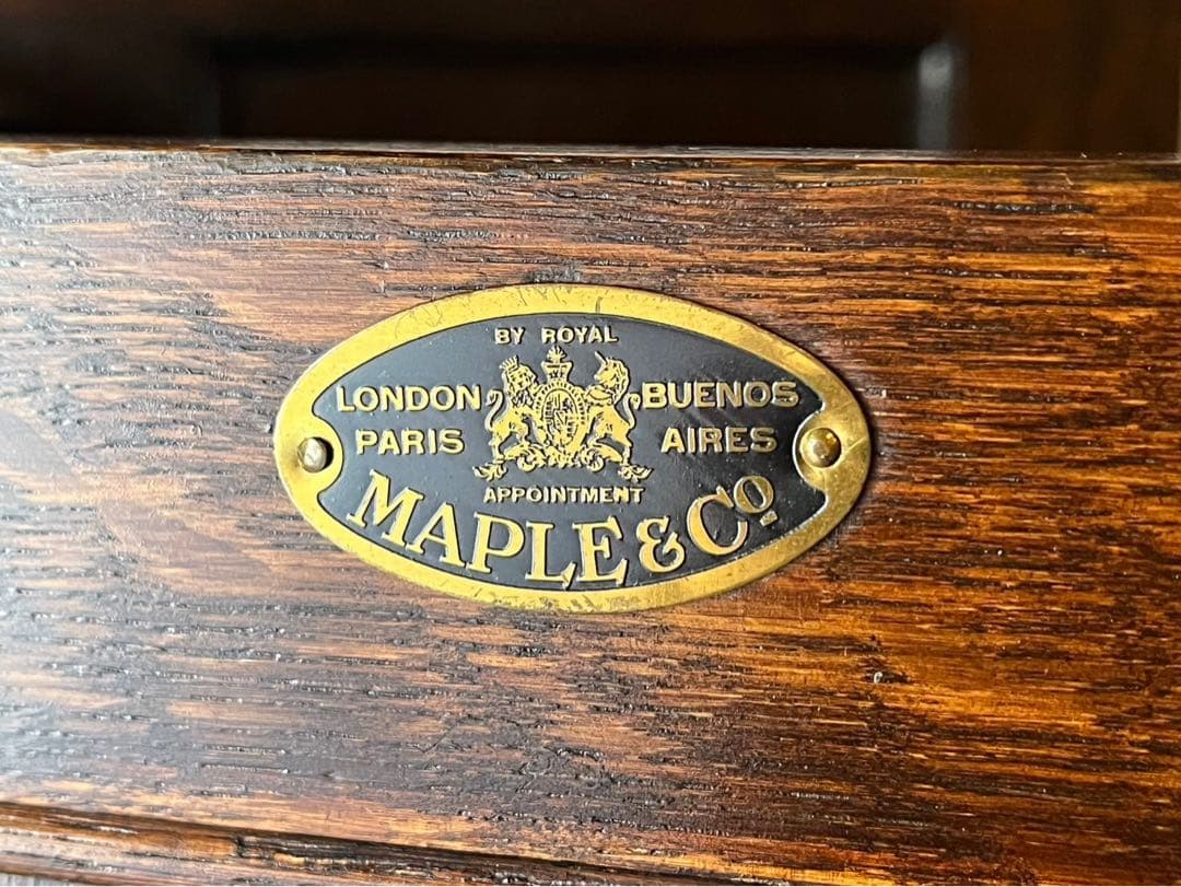 Maple社 イギリスアンティーク ホールスタンド インテリア 店舗ビンテージ