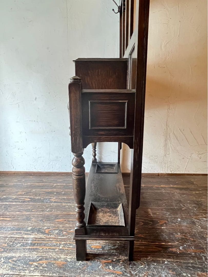 Maple社 イギリスアンティーク ホールスタンド インテリア 店舗ビンテージ