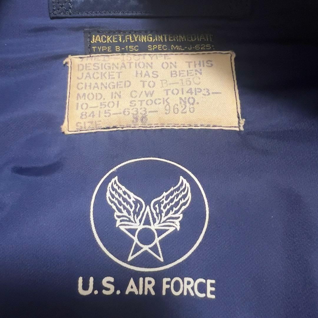 バズリクソンズ Air Force B-15C フライトジャケット　size36