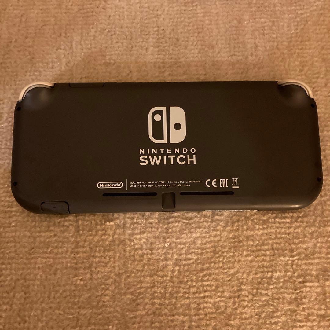 ゆうすけNintendo Switch Lite グレー 本体 充電器付き