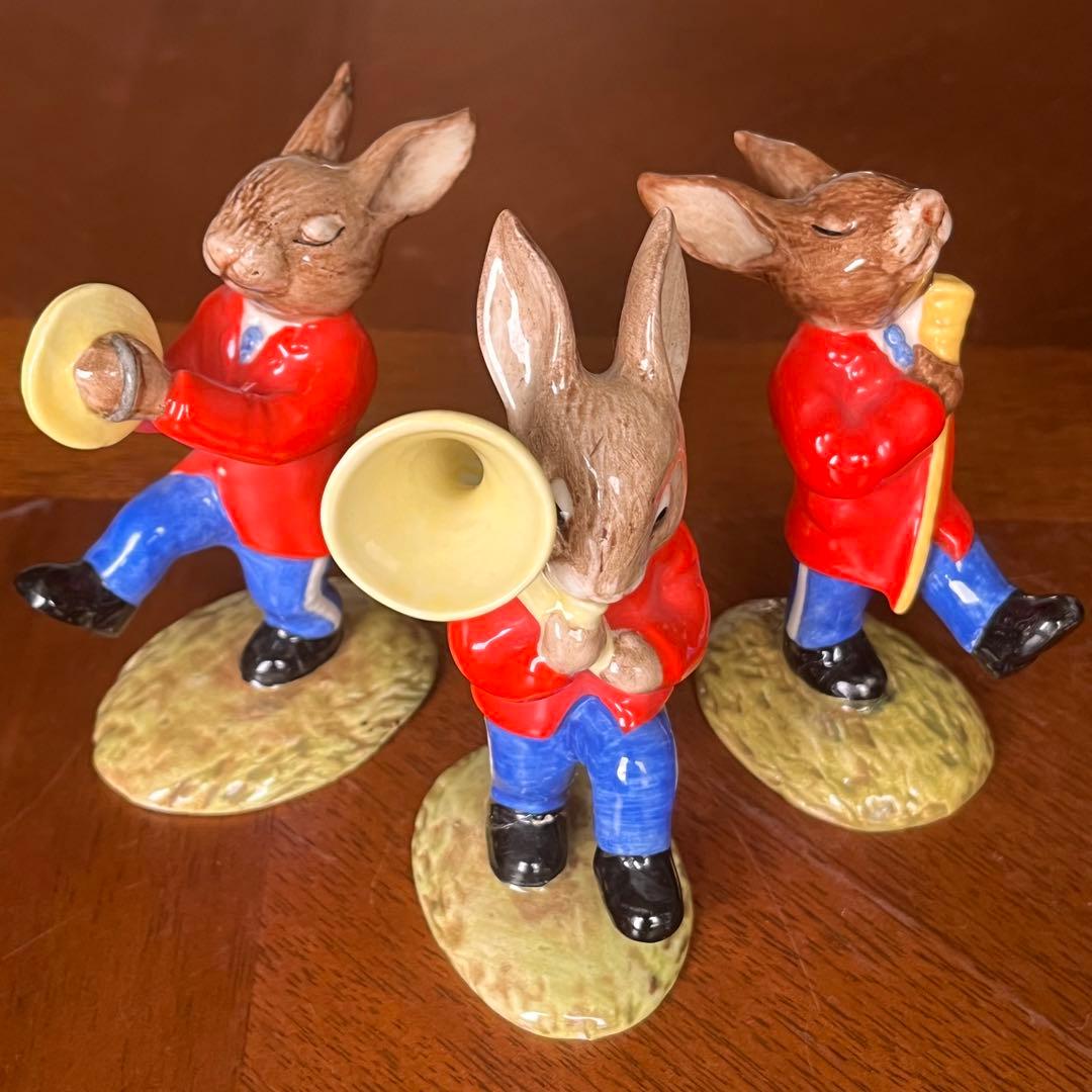 【美品】ロイヤルドルトン★バニキンズ★フィギュア　3体