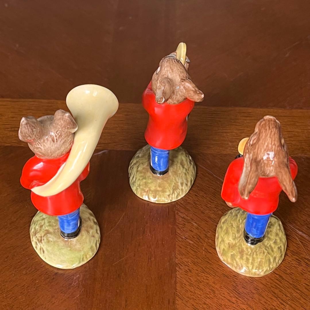 【美品】ロイヤルドルトン★バニキンズ★フィギュア　3体