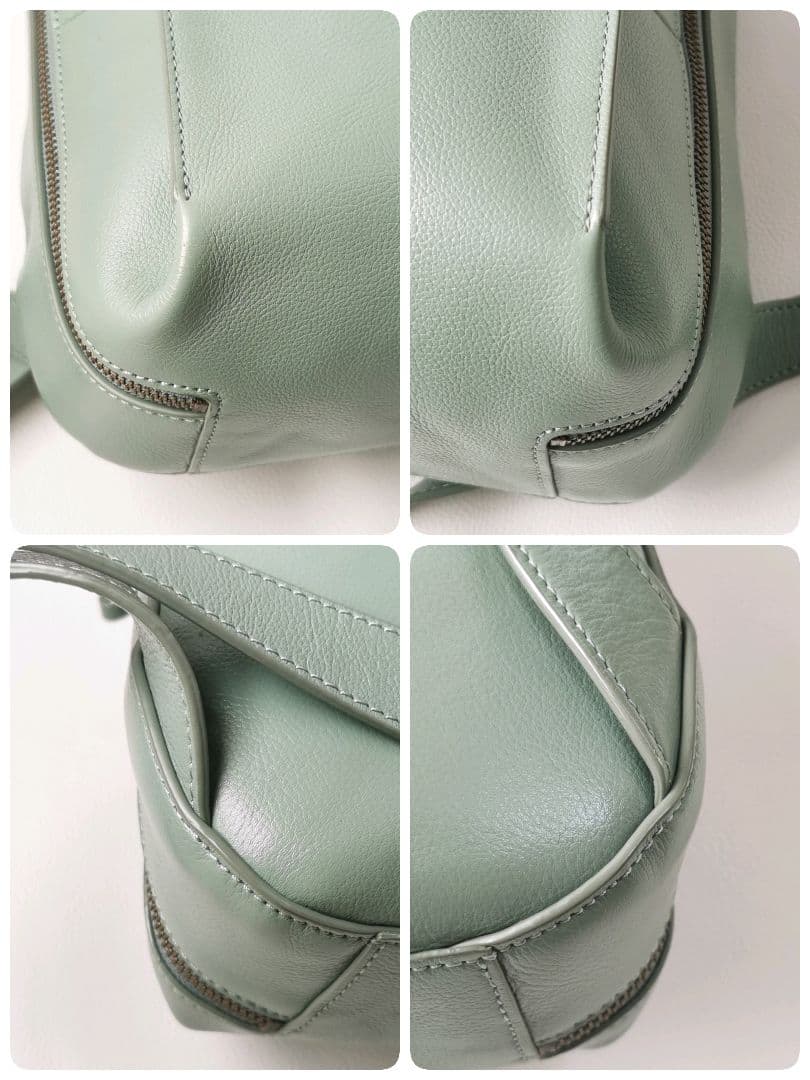 美品✨希少カラー マザーハウス カゼマトウ バックパック M ミストグリーン