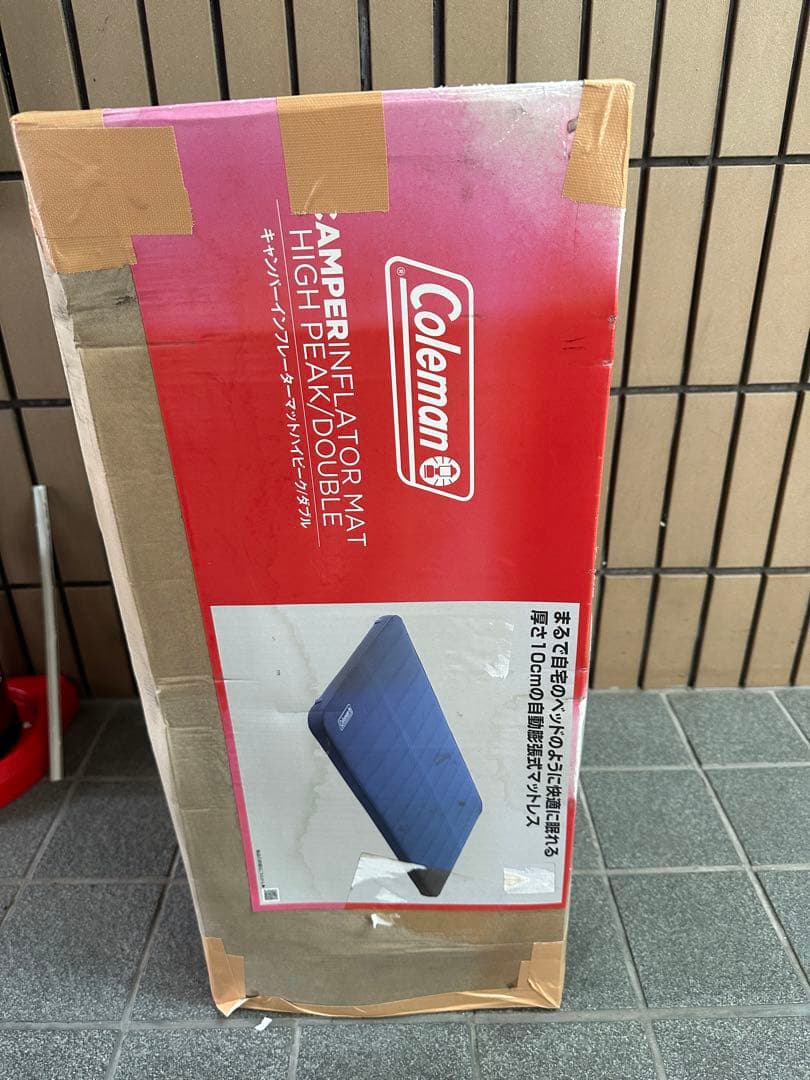 （新品）コールマン キャンパーインフレーターマットハイピーク/ダブル