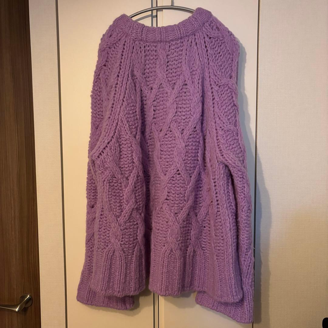 最終値下【美品】アクネ　Acne Studios ケーブルニット　モヘア