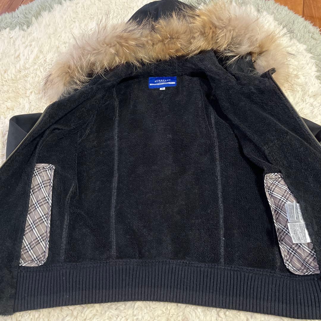 BURBERRY BLUE LABEL ブラックジャケット 38