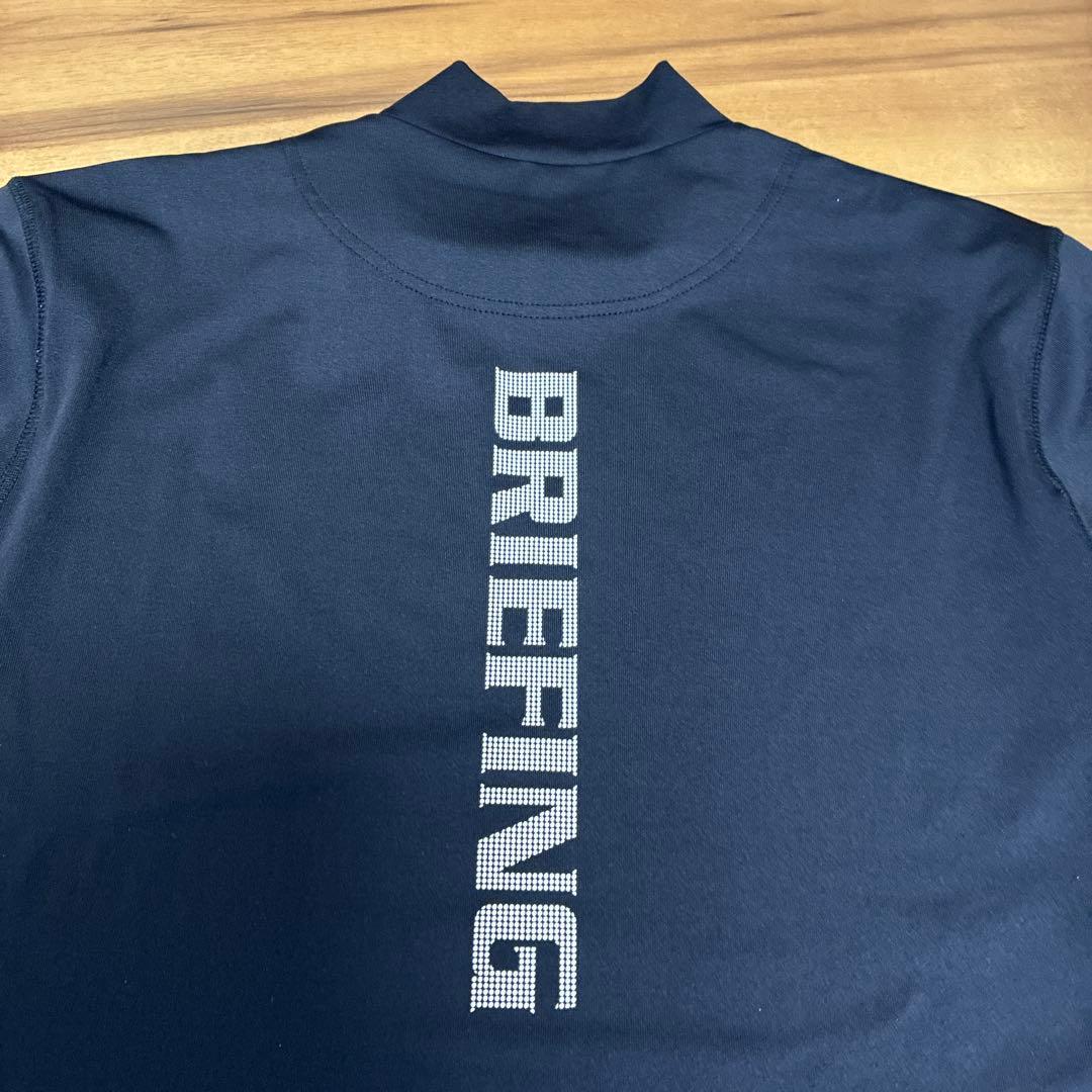 【極美品】BRIEFING 長袖モックネック BBG231M09