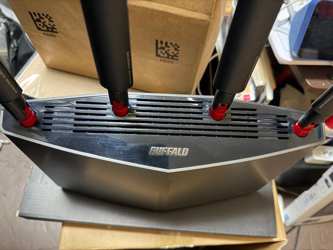 美品】BUFFALO WXR-5950AX12 Wi-Fi6 10GbE 元箱付