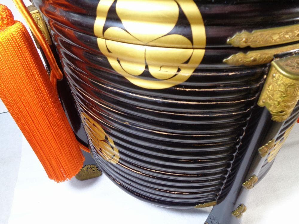 アンティーク　徳川家 三葉葵紋付き　調度品