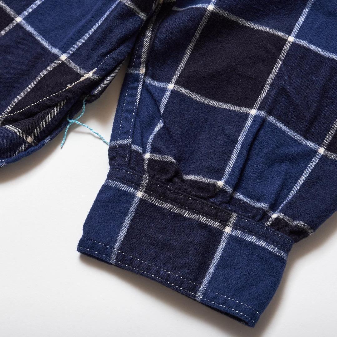 Post Overalls De Luxeブロックチェックネルシャツo’alls