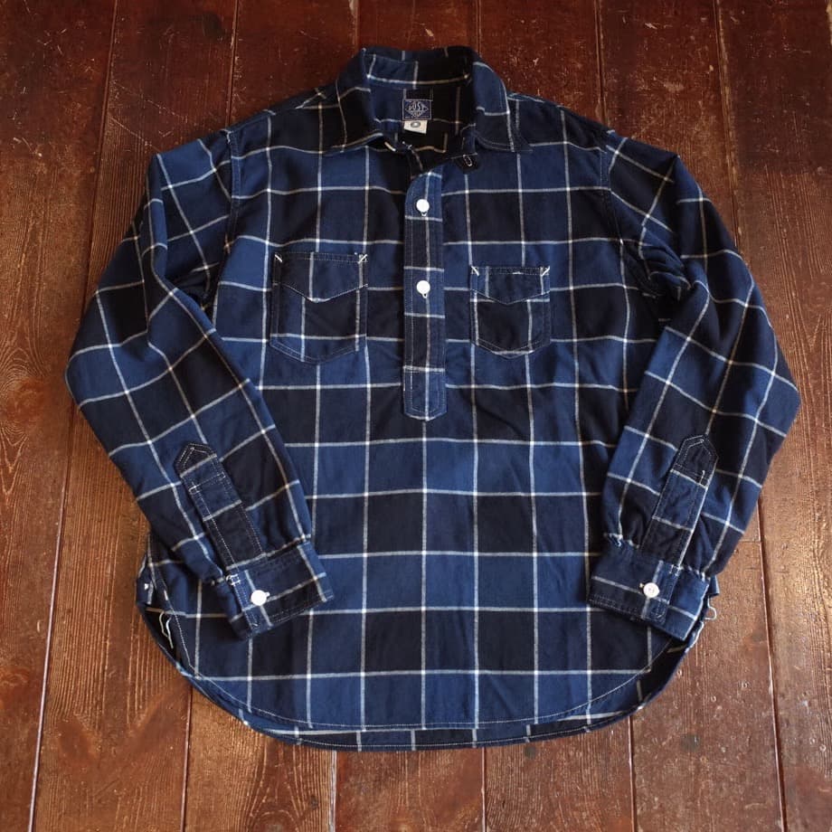 Post Overalls De Luxeブロックチェックネルシャツo’alls