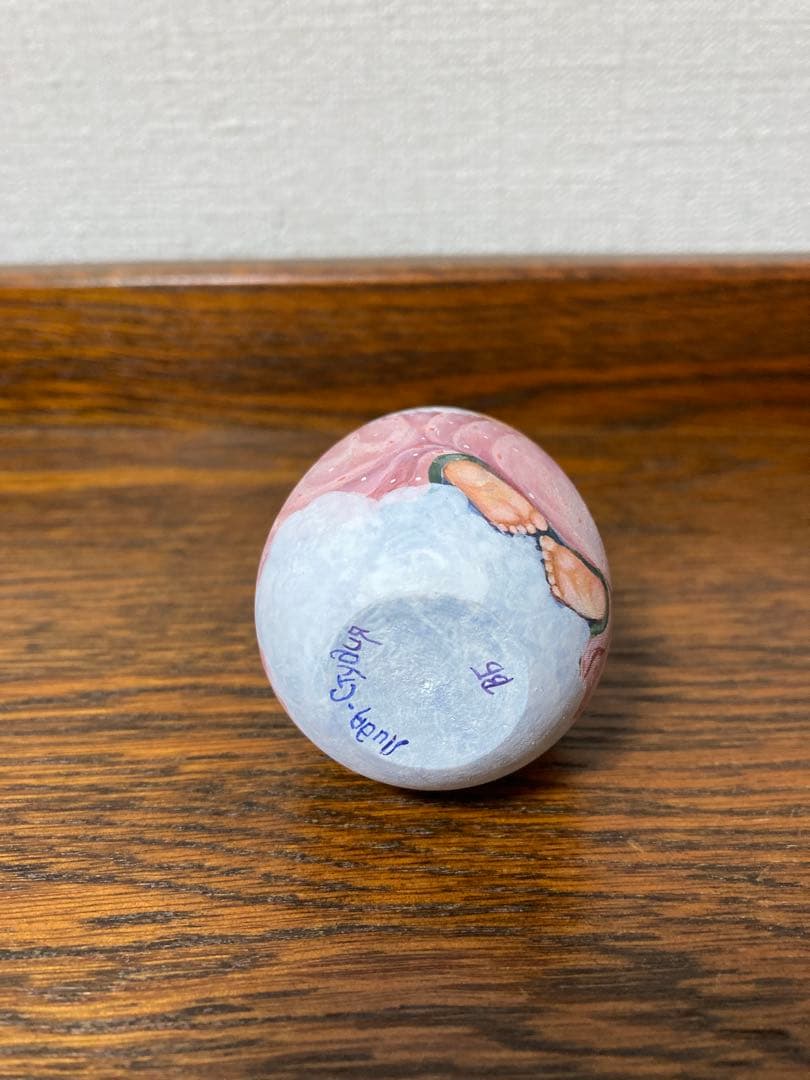 秋の感謝セール♪ロシア雑貨☆天使のエッグオーナメント マトリョーシカ リダ工房