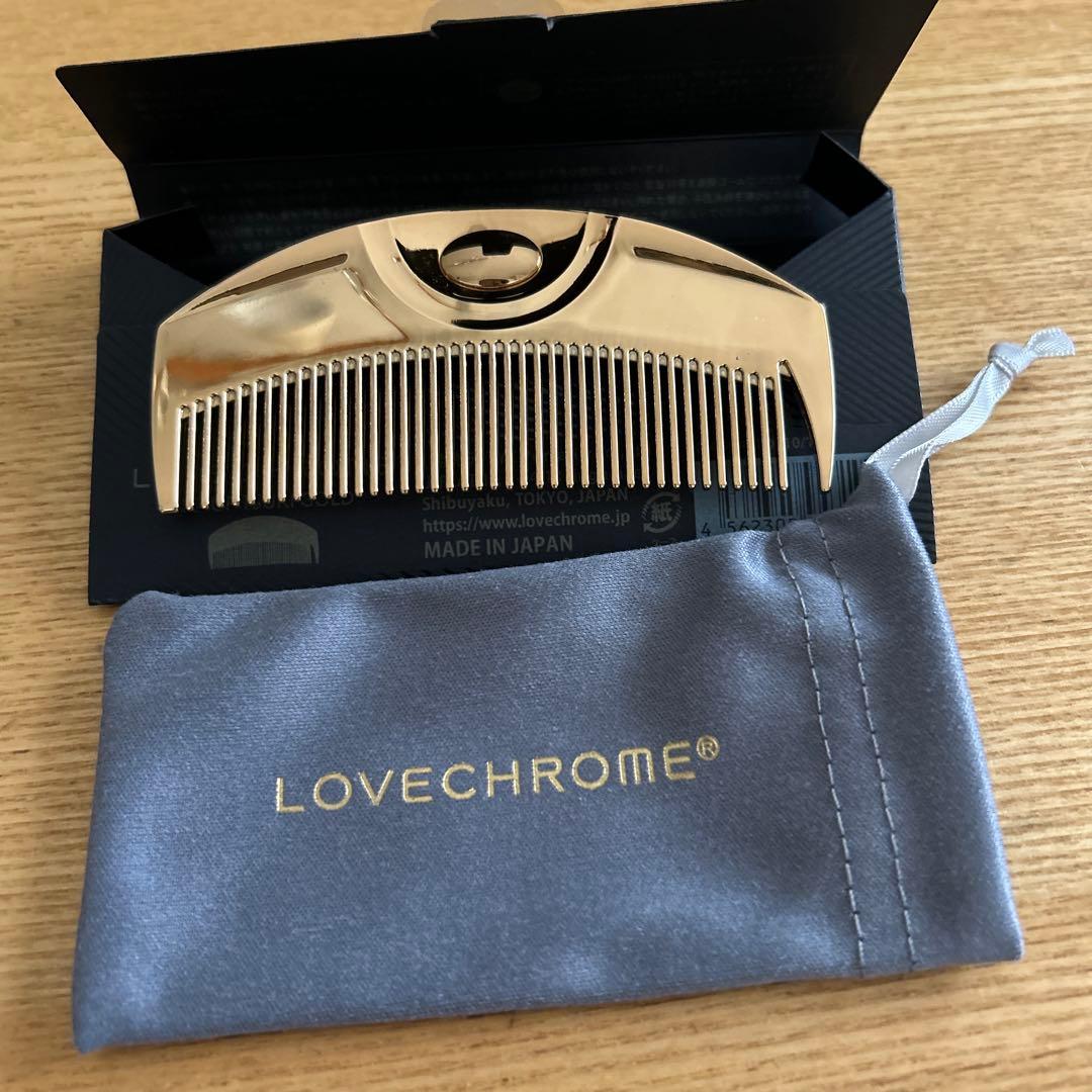【正規品】ラブクロム K24GPツキ ゴールド 美髪コーム くし