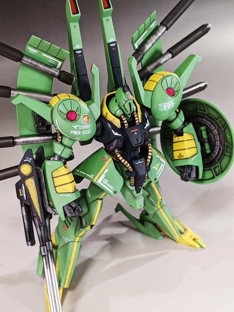 tukinagi1000　HG パラスアテネ（Zガンダム）組立塗装済