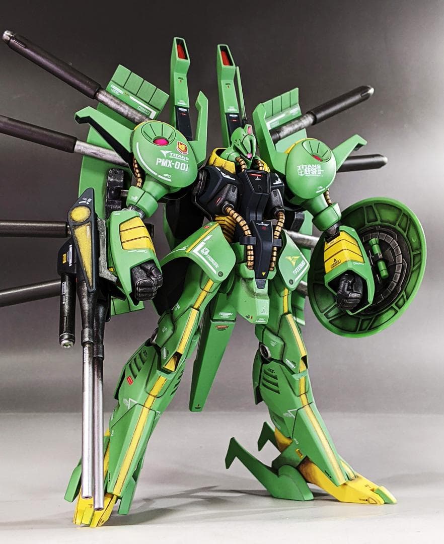 tukinagi1000　HG パラスアテネ（Zガンダム）組立塗装済