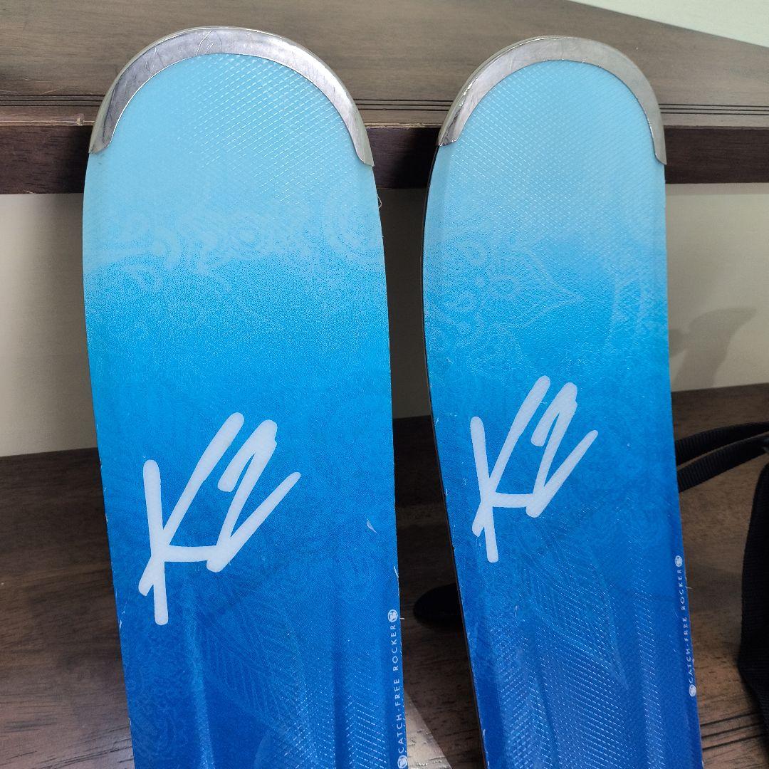 レディース　K2 ROSSIGNOL スキー　ストックセット　156cm