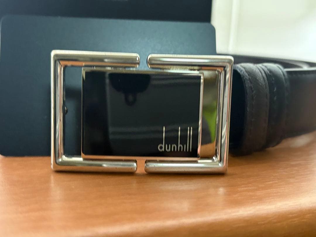 Dunhill リバーシブル黒•茶ベルト