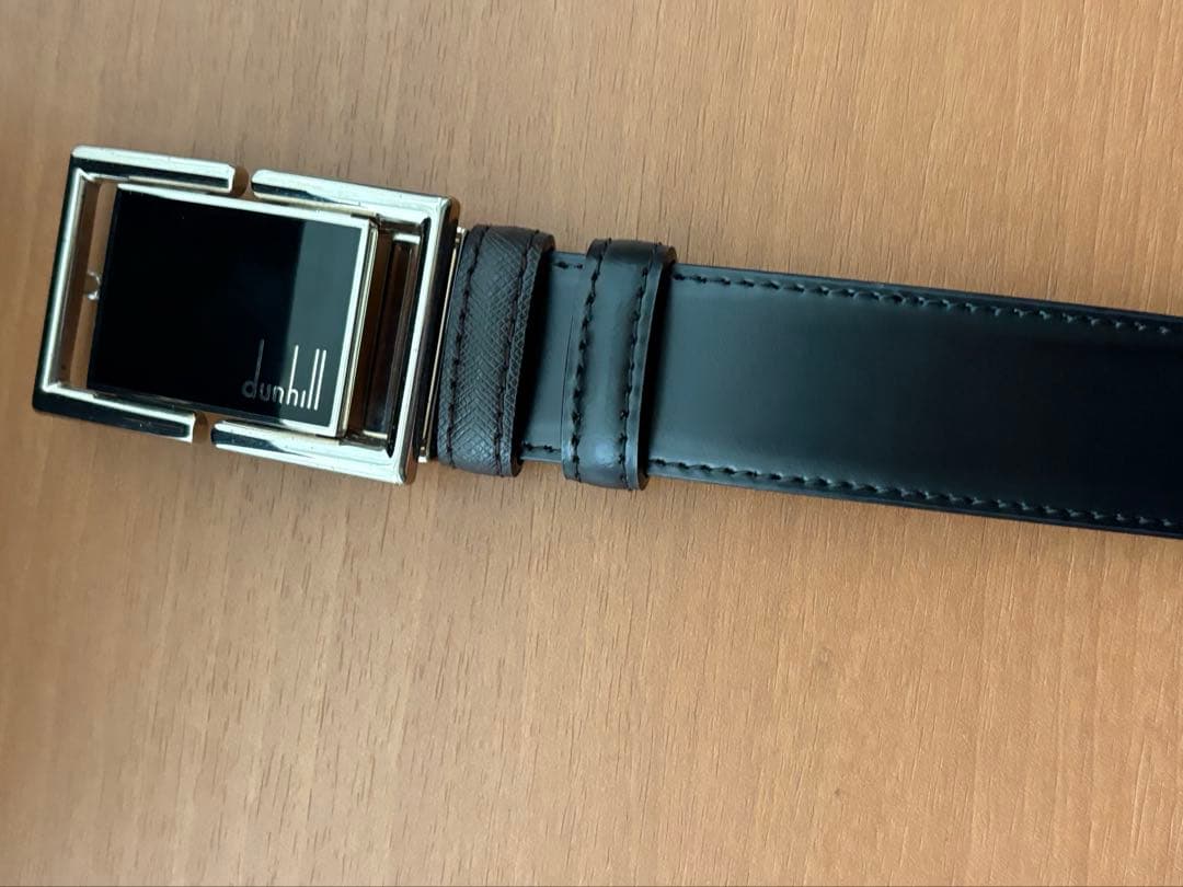 Dunhill リバーシブル黒•茶ベルト