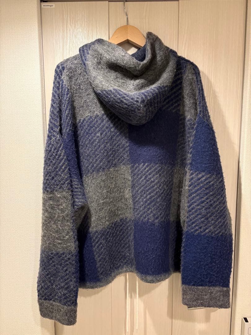値下げ不可nanamica Mohair Hooded Shirt Jacket