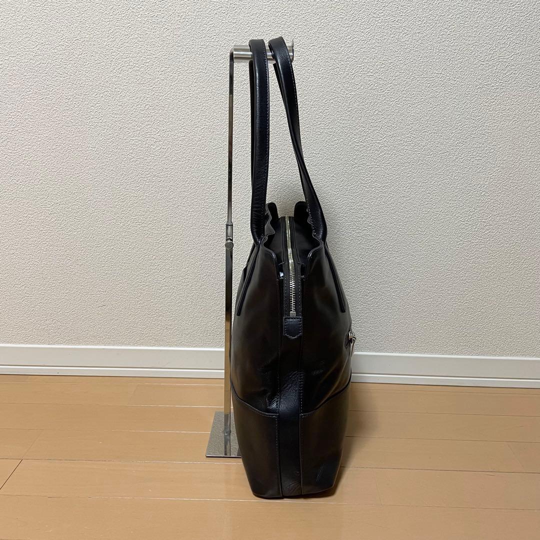【美品】アニアリ aniary トートバッグ レザー 肩がけ ブラック