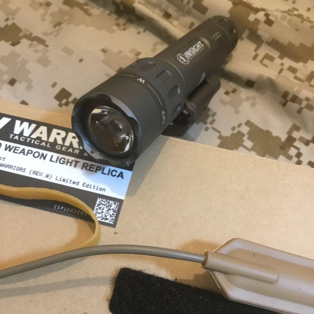 美品　WARRIORS製 WMX200ライトレプリカ限定品