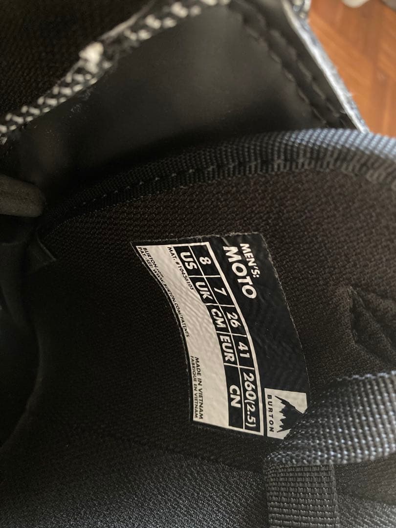 BURTON スノーボードブーツ メンズ 8サイズ 26センチ　美品