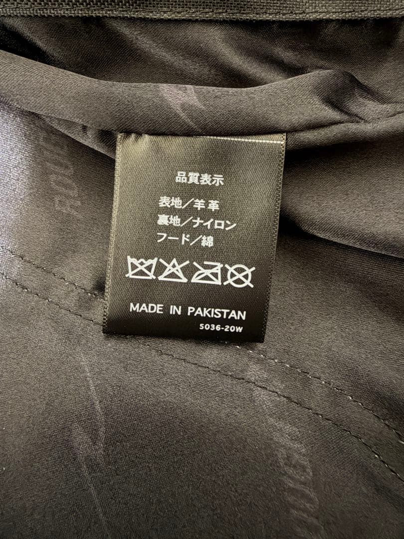 ラフアンドロード　ベンテッドライディングシープレザージャケットFP RA5036