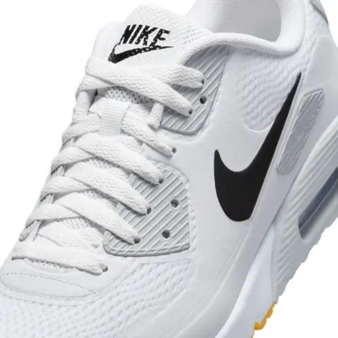 ナイキ ゴルフ 28cm エアマックス 90 シューズ スパイク 靴 白